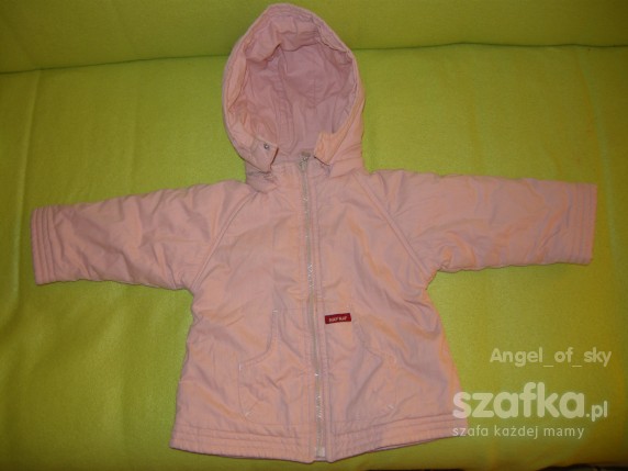 Różowa kurteczka na jesień 86 rozmiar