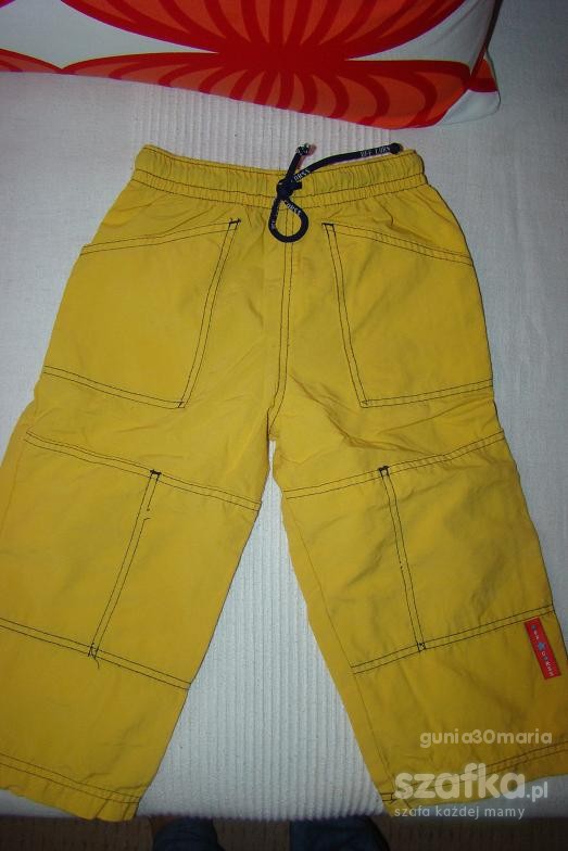 Zółte spodnie