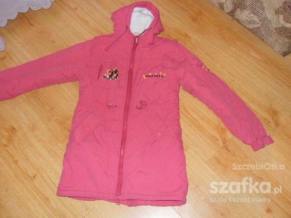 Płaszczyk sportowy dla dziewczynki na 134