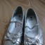 nowe balerinki srebrne rozm 33