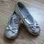 nowe balerinki srebrne rozm 33