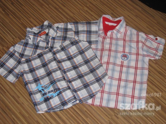 2 koszule 110 116