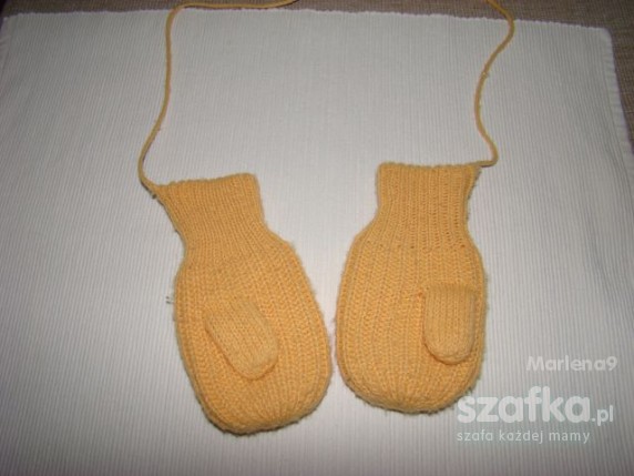 Rękawiczki żółte