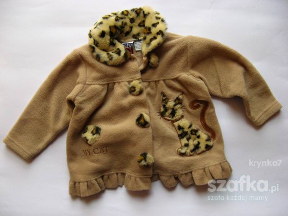 polarowe wdzianko z koteczkiem