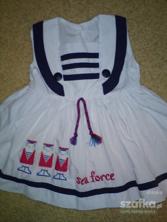 sukienka marynarska 122