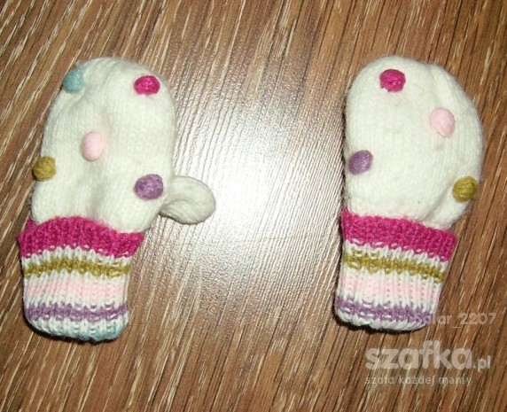 HM rękawiczki dla dziewczynki