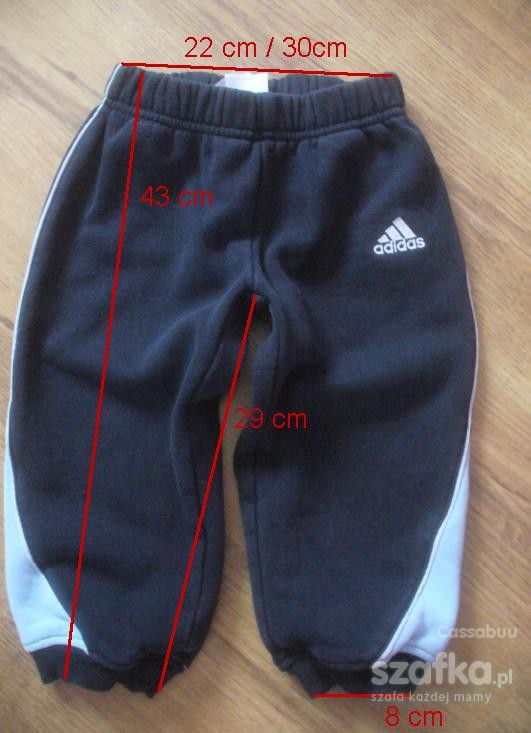 SUPER spodnie dresowe ADIDAS rozm 92