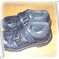 buty sport skórzane na rzepy b tanio 18 cm