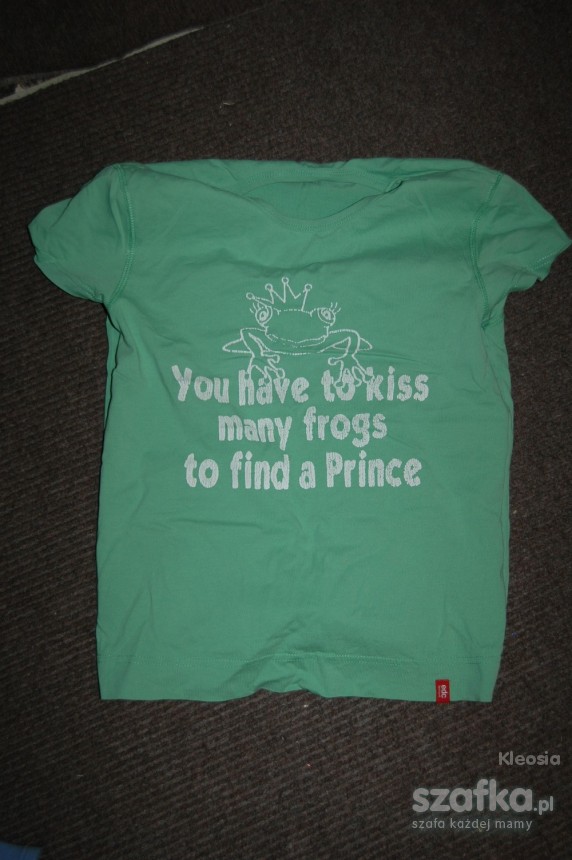 koszulka z żabką