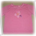 różowa bluzeczka z kwiatuszkiem