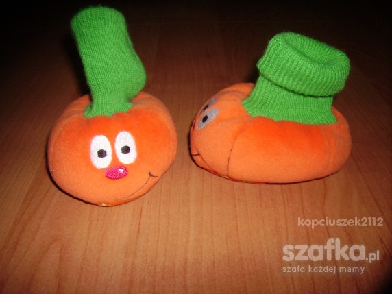 Dyniowe kapciuszki