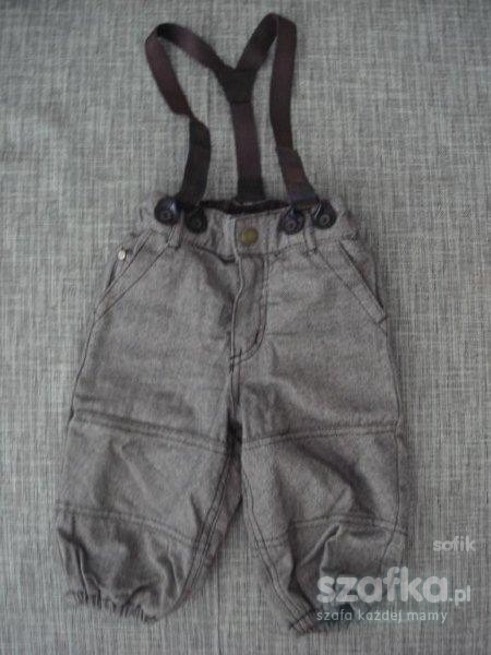 HM 74 elegnacje spodnie w jodełke