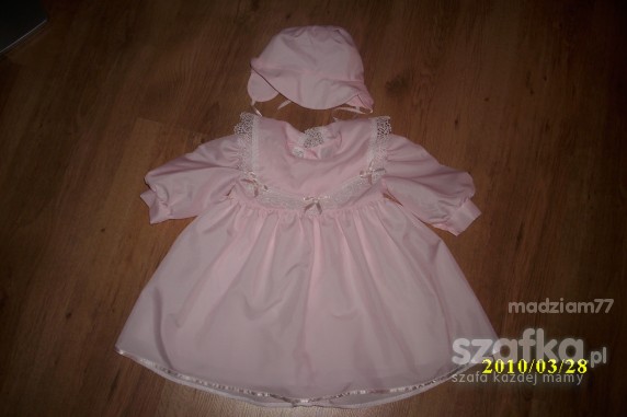 Różowa suknia dla księżniczki 80