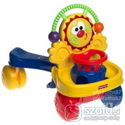 FISHER PRICE PLAY ZONE CHODZIK JEŹDZIK PCHACZ