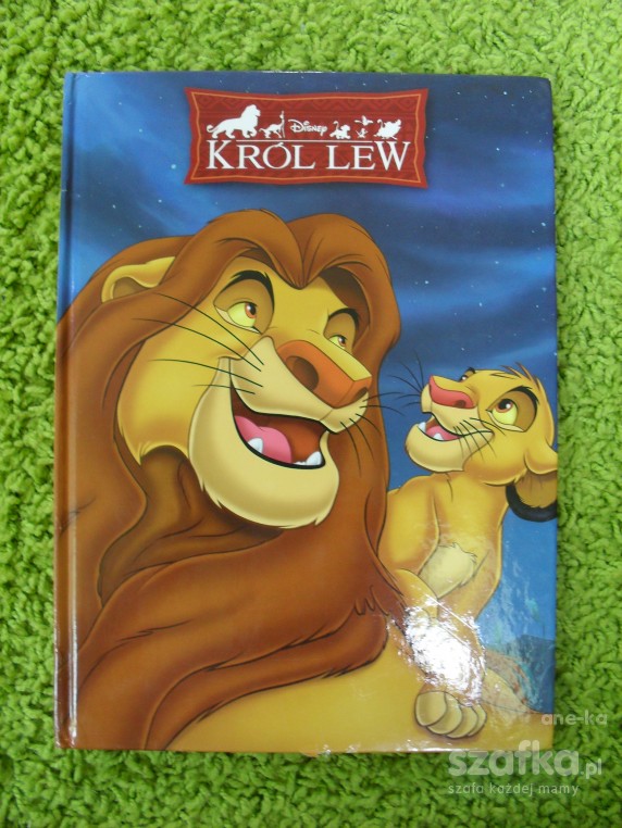 KSIĄŻECZKA KRÓL LEW