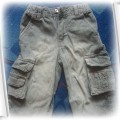 Spodnie jeansowe bojówki 92
