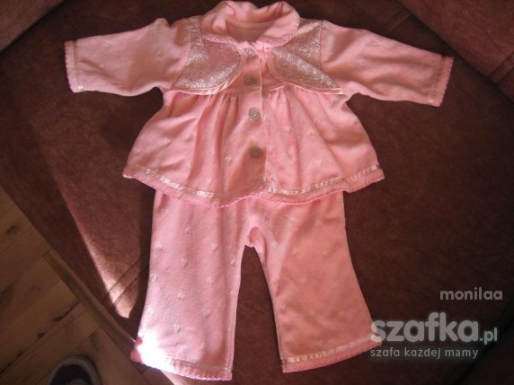 Piękny Różowy Komplecik