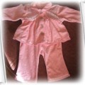 Piękny Różowy Komplecik