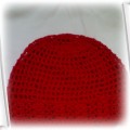 dzięcieca wiosenna czapeczka handmade ażurowa