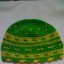 dzięcieca wiosenna czapeczka handmade z koralika