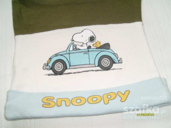 SNOOPY CZAPECZKA śliczna dla maluszka