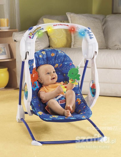 Huśtawka fisher price