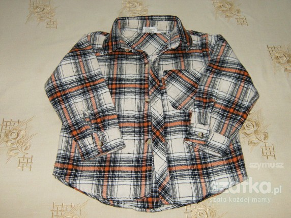 KOSZULA BAWEŁANIANA ROZM 110 CM