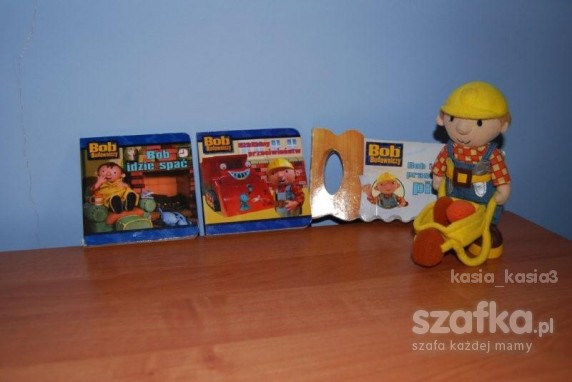 ZESTAW 3 KSIĄŻECZEK I BOB BUDOWNICZY