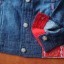 nowa kurtka jeans 134
