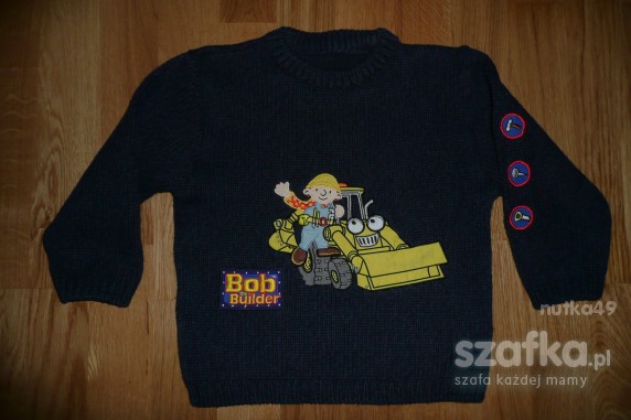 sweterek Bob Budowniczy na 34 latka