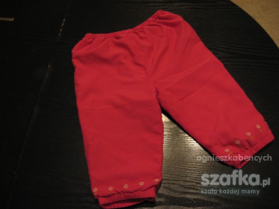 Mothercare cieplutkie spodenki na spacerki 74cm