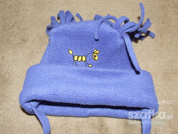 polarowa czapeczka obw 46