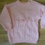 malutki sweter różowy 62 68