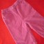 Spodnie rózowe sztruks z firmy TU