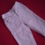 Spodnie sztruks różowe