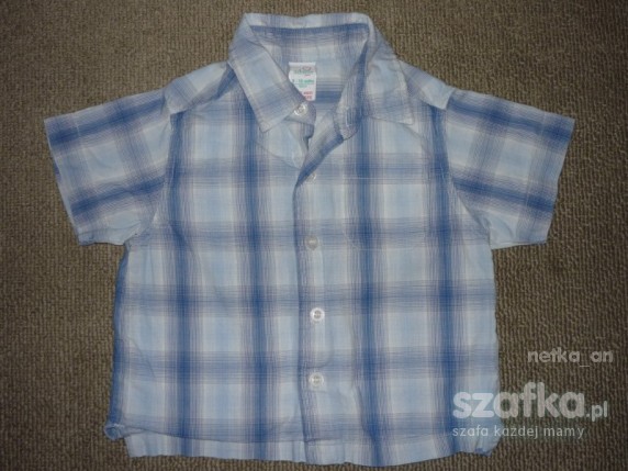 rozm 80 koszula w kratę ADAMS super na lato
