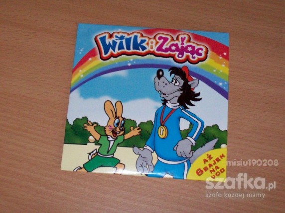 WILK i ZAJĄC Bajeczki na DVD VCD nie używane
