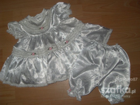KOMPLET cudo CHRZEST dla niej 3 6 mies