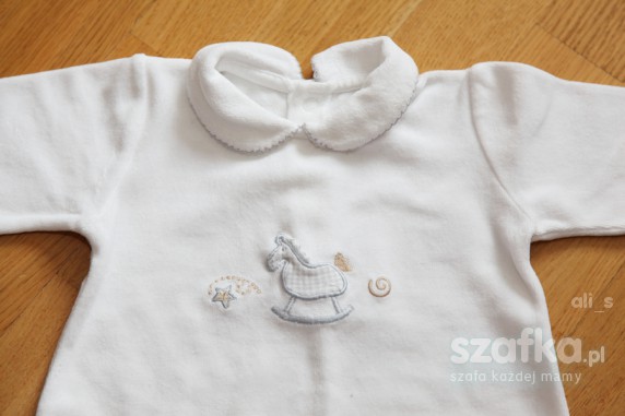 śliczny pajacyk GEORGE 3 do 6m