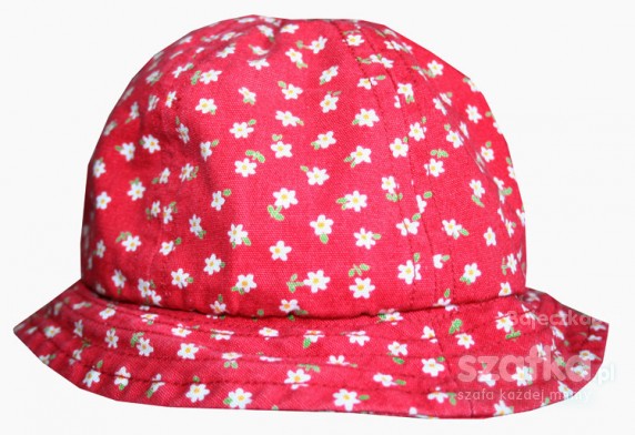 KIDSOWN śliczny kapelusik w kwiatki