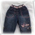 Ocieplane jeansy Matalan 68cm z uk