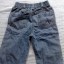 Sliczne spodenki jeansowe GEORGE 68 cm z uk