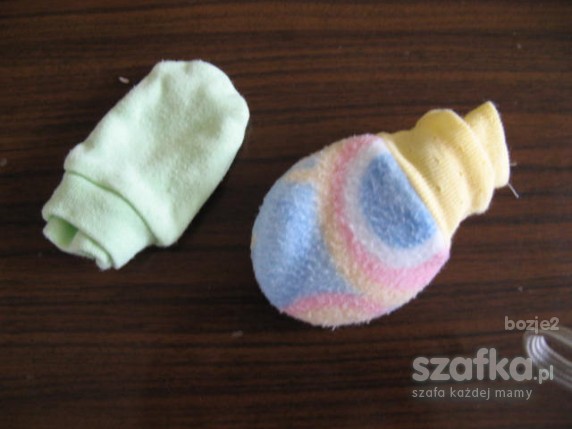 rękawiczki dla noworodka