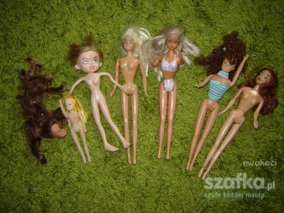 Lalki Barbie kilka sztuk po corce