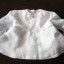 Suknia balowa biała dla dziewczynki do 15 roczku