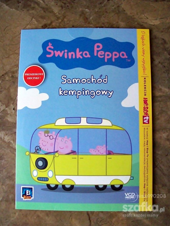 ŚWINKA PEPPA Bajki DVD VCD