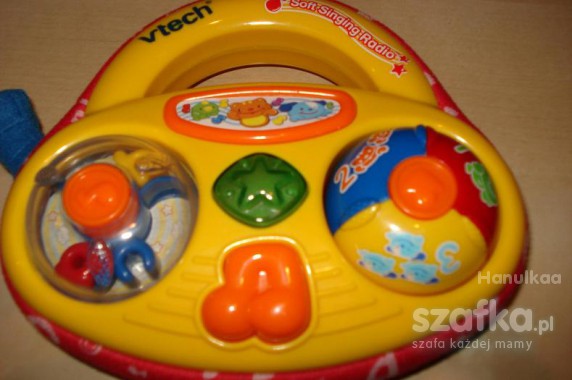 Vtech radio grajace edukacyjne