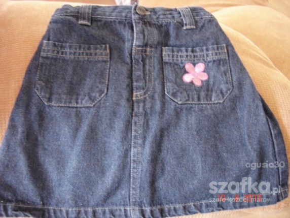 Spodniczka jeans 2 3 latka na gumce