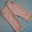 sztruksowe fioletowe spodnie