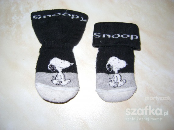 skarpetki HiM snoopy roz 6 12m